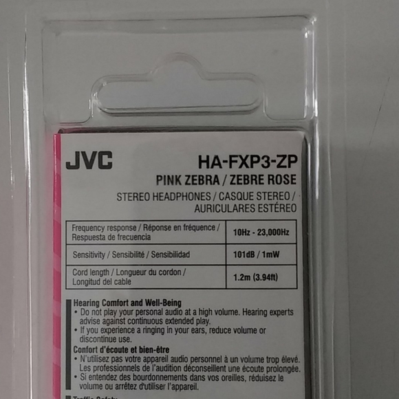 JVC Fashionista stereo headphones - Picture 6 of 8